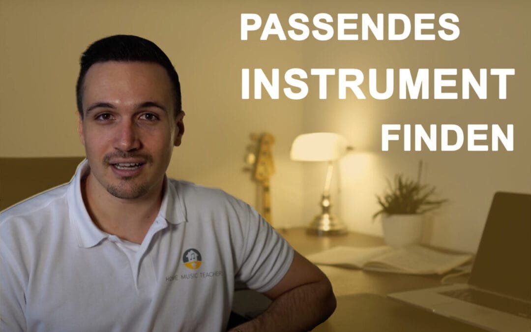 Passendes Instrument für mich finden