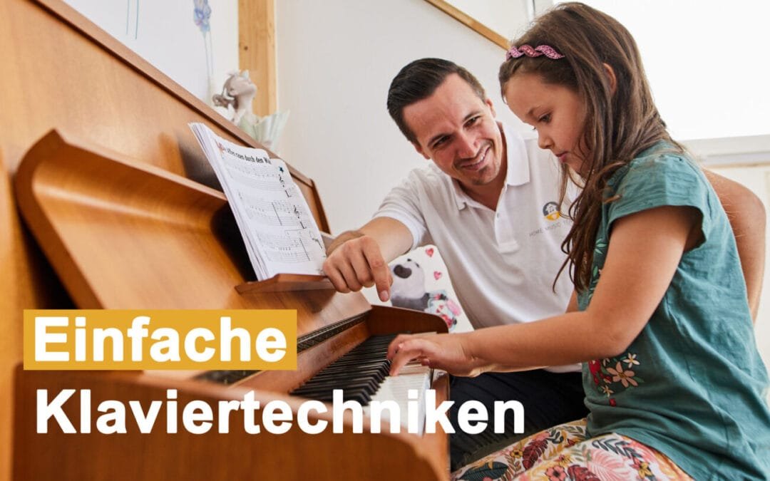 Einfache Klaviertechniken lernen für Anfänger:innen