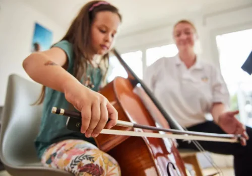 cello - 2 Orgelunterricht zuhause