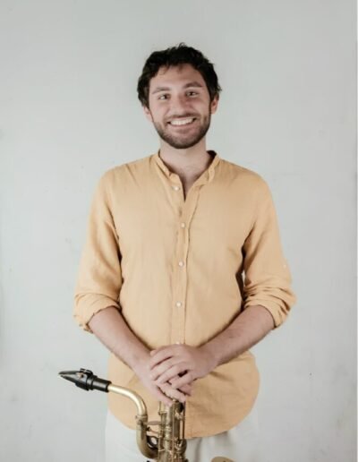 Enrico d'Addazio teaches saxophone at the Rotterdam location