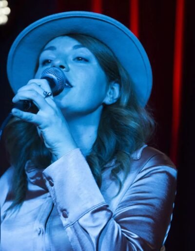 Marta Fabrizi teaches singing at the music school in Rotterdam.