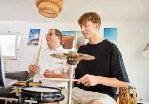 drums - 2 Orgelunterricht zuhause