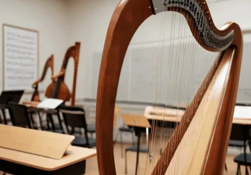 harfe - 1 Orgelunterricht für Kinder im eigenen Zuhause